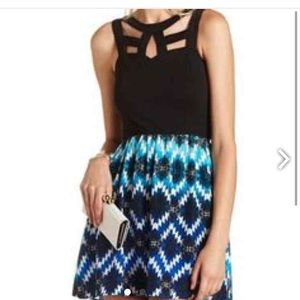 Charlotte Russe Caged Front Dress