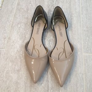 Sam and Libby pointed toe flats