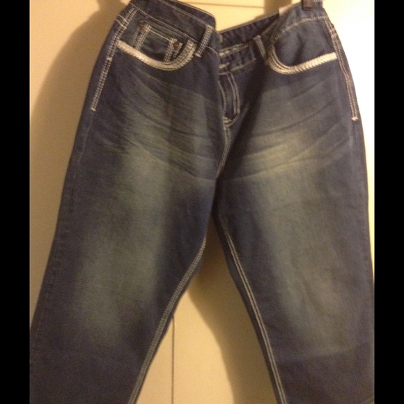 Plus Size Blue Jeans