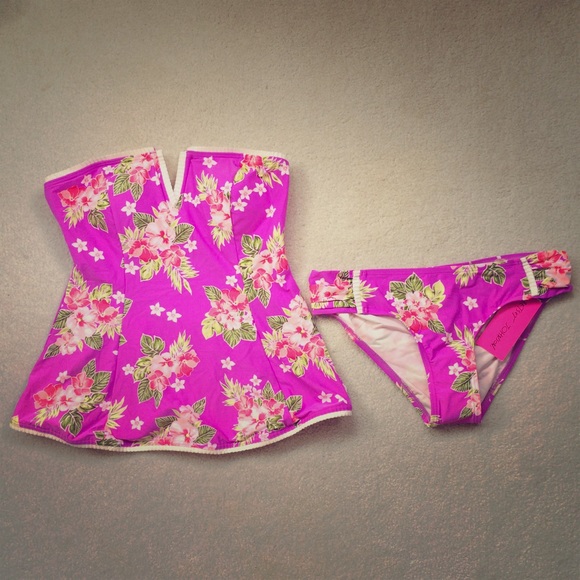Betsey Johnson Jackets & Blazers - Betsy Johnson two piece bathing suit 👙