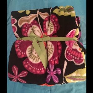 NWT Vera Bradley Throw Blanket in Pirouette Pink