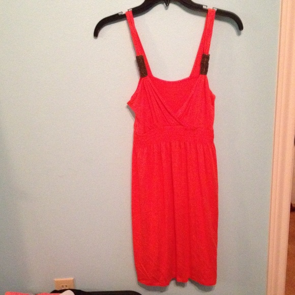 Orange sundress