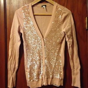 J. Crew sequin cardigan
