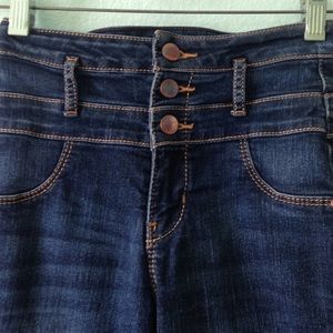 high waisted skinny jeans