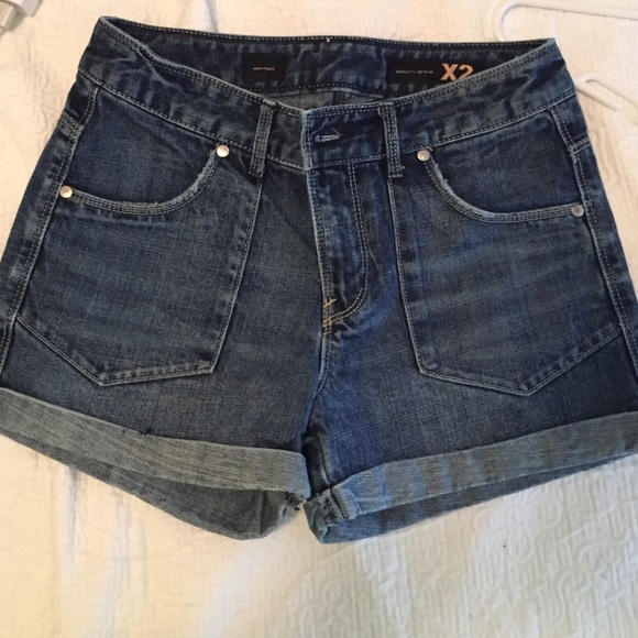 Express high waist denim shorts!