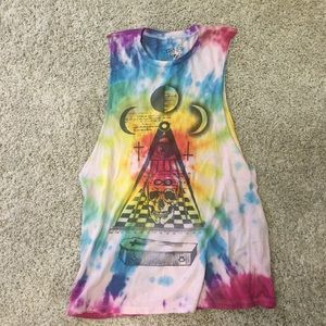 Urban Outfitters Tie Dye Muscle Tank
