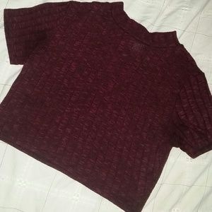 Velvet soft crop tee