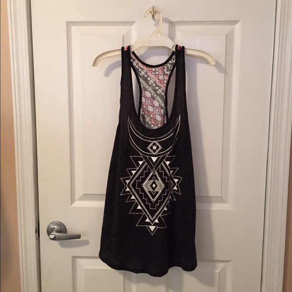 PacSun Tops - PacSun Rainbow Back Tank Top