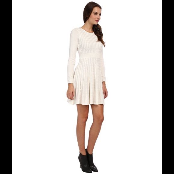 Calvin Klein Dresses & Skirts - NWT: CK Fit & Flair Sweater Skater Dress