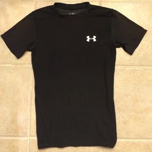 Under Armour black short sleeve compression shirt