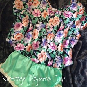 Vintage Pajama top!