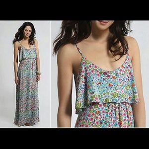 French connection floral maxi dress