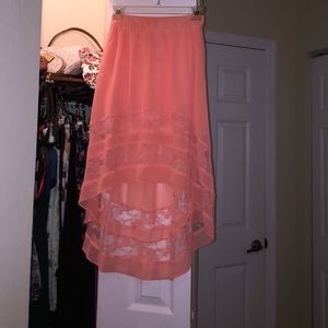 Hi-lo skirt