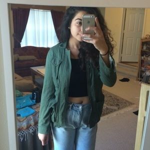 Army Green Light Jacket