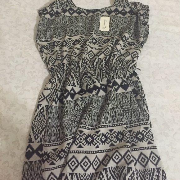 Gorgeous black and taupe dress