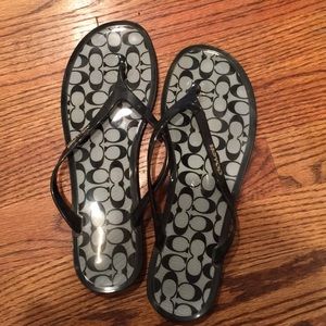 Coach Flip Flops