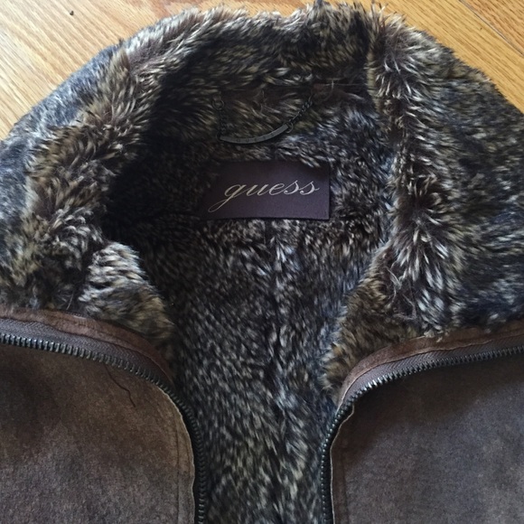 Guess Jacket with Fur Lining - Picture 2 of 3