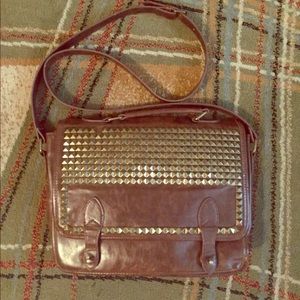 Ecote Studded Messenger Bag