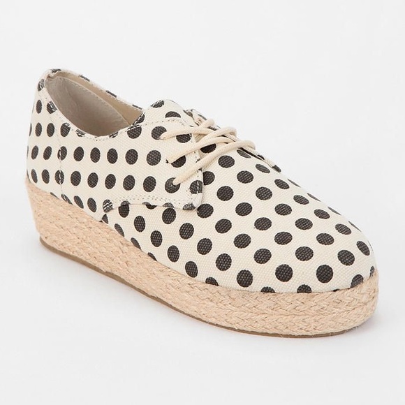 Cooperative Jute Oxford Platform Shoes by UO