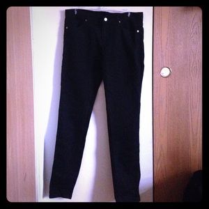 Forever 21 Black Skinny Denim Pants