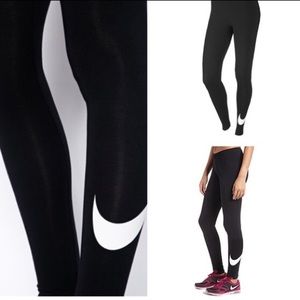 Nike swoosh leggings
