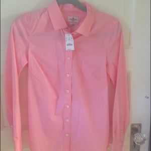 Pink Jcrew button down