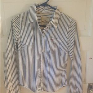 Blue Striped button down