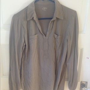 Soft Tan collared shirt