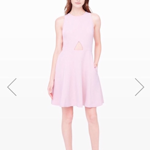 NWT Club Monaco Pink  Lily Cutout Dress (0)