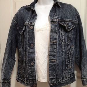 Vintage Levi's jacket acid washed M