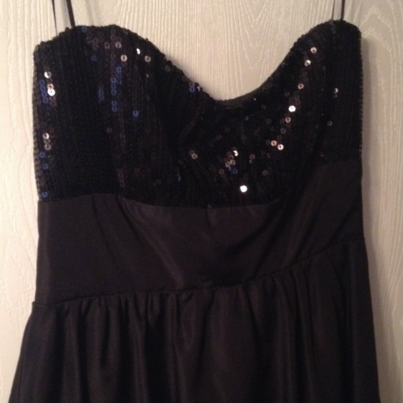 Black formal dress