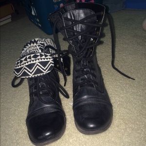 Aeropostale convertible combat boots
