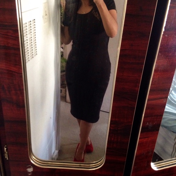 Elegant black dress
