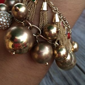 Rudolph's Bell Santa's Sleigh Bracelet