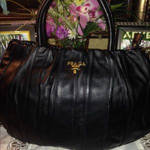 Authentic Prada Saffiano Black Bag