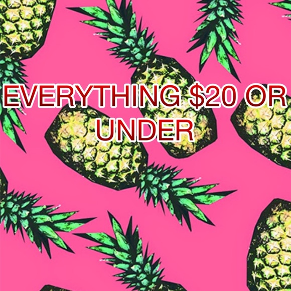 All items in closet are now $20 or under!!