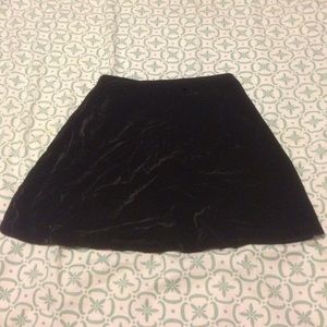90's Velvet Mini Skirt