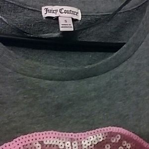 Juicy Couture Gray long sleeve sweatshirt