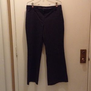 Charcoal gray express editor pants