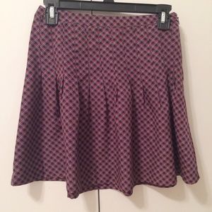 Plaid skirt!