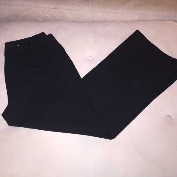 Black gap stretch pants