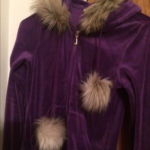 Purple Juicy Couture jacket