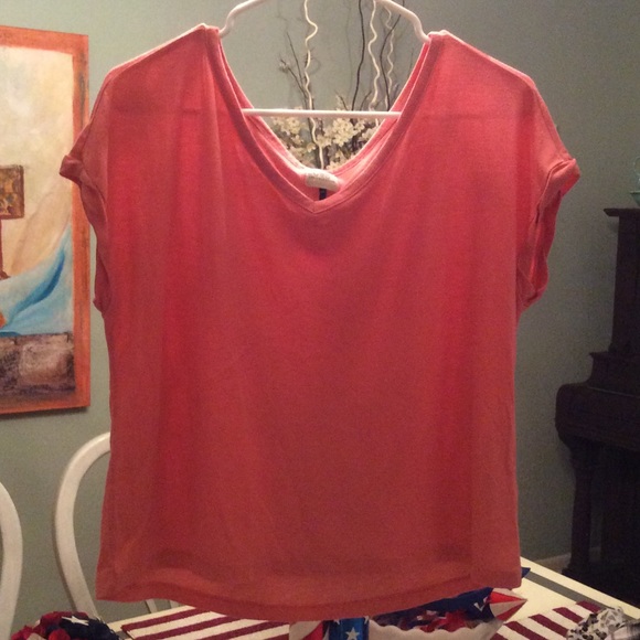 Pink crop top