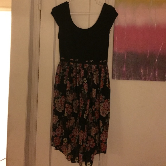 Black Floral Dress