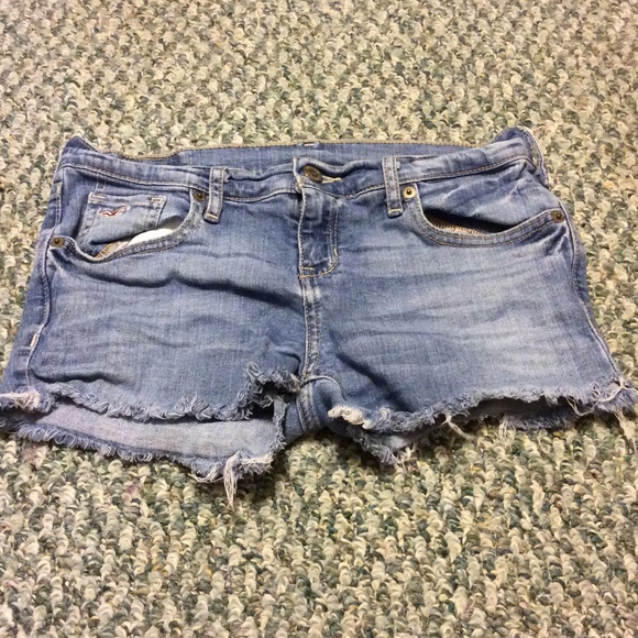 Hollister cutoff denim shorts