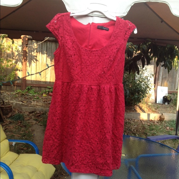 Heart Soul Red Dress Size 12-14