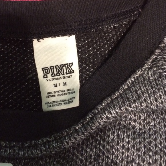 VS Pink Grey Knit Sweater 🚫 NO TRADES 🚫 - Picture 2 of 4