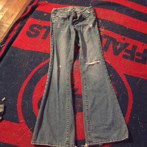 Women's flare jeans