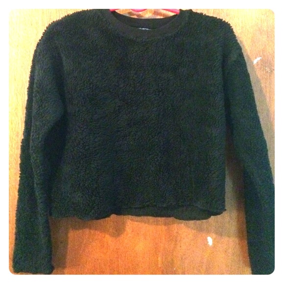 cropped Topshop sweater