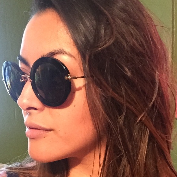 Miu Miu Round Sunglasses